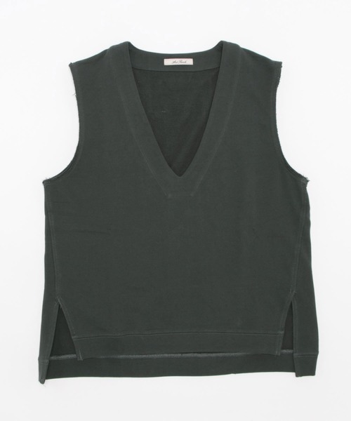 ＪＵＧＬＡＮＳ（ユグランス）の「☆ シーズンレスで使える万能ベスト。裏毛Vネックベスト　T2935（ベスト・レディース・オートミール/チャコール・FREE）」の20枚目の写真