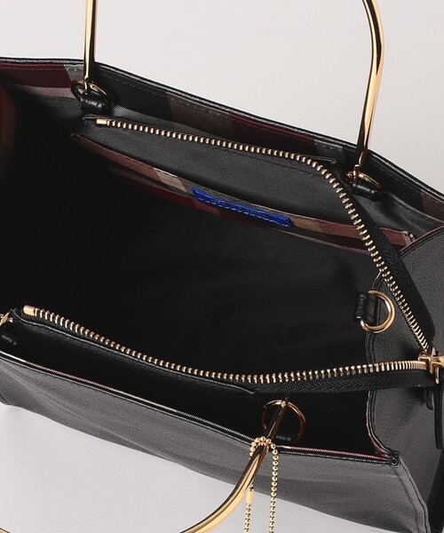 BLUE LABEL CRESTBRIDGE レザーメタルハンドルスクエア BLUE LABEL CRESTBRIDGE レザーメタルハンドルスクエア - メルカリ