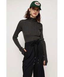 SLY | WOOL BLEND H/N TOPS ウールブレンド ハイネック トップス(ニット/セーター)