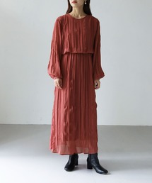 cheriella | 【cheriella】WEB限定クリンクルブラウジングワンピース 新色追加(ドレス)