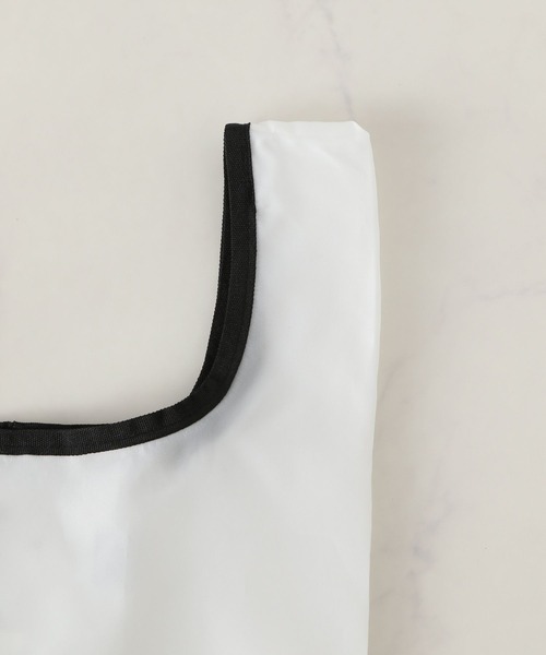 Heather（ヘザー）の「ミッフィー/miffy/フェイスパッカブルエコBAG　156884（エコバッグ/サブバッグ・レディース・オフホワイト/ブルー・ONE SIZE）」の8枚目の写真