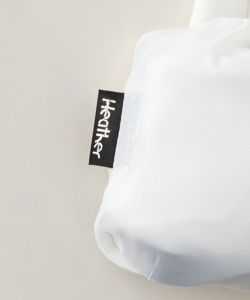 Heather（ヘザー）の「ミッフィー/miffy/フェイスパッカブルエコBAG　156884（エコバッグ/サブバッグ・レディース・オフホワイト/ブルー・ONE SIZE）」の12枚目の写真