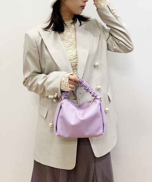 OPAQUE.CLIP（オペークドットクリップ）の「◆フラワーレースハイネックトップス（Tシャツ/カットソー・レディース・ブラック/ベージュ/オフホワイト・38）」の18枚目の写真