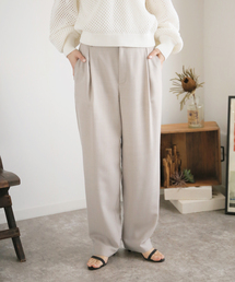 IENA | TWビエラ ワイドテーパードパンツ(その他パンツ)