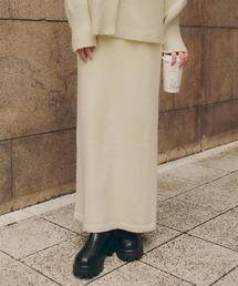 titivate | Iラインニットスカート(スカート)
