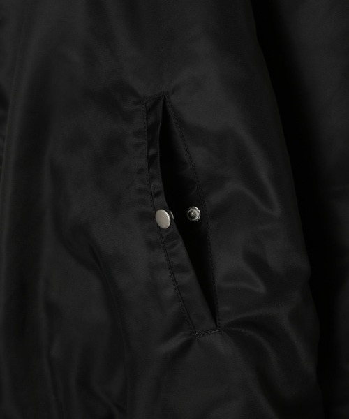 Heather(ヘザー)の「ボリュームスリーブギャザーMA-1 169123(MA-1・レディース・ブラック/アイボリー/カーキ/グレー・FREE)」の8枚目の写真