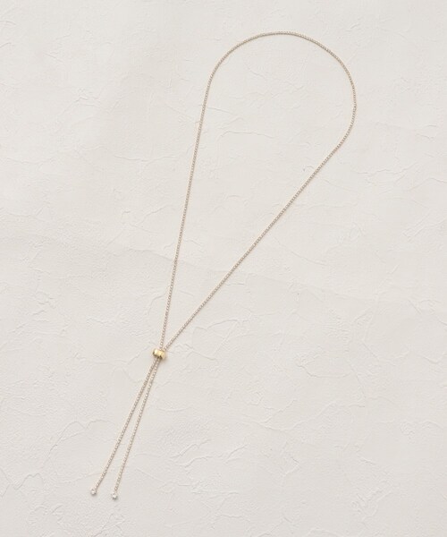 SHOO・LA・RUE（シューラルー）の「◆キラキラスライダーラリエット（ネックレス・レディース・シルバー/ゴールド/ガンメタ・00）」の6枚目の写真