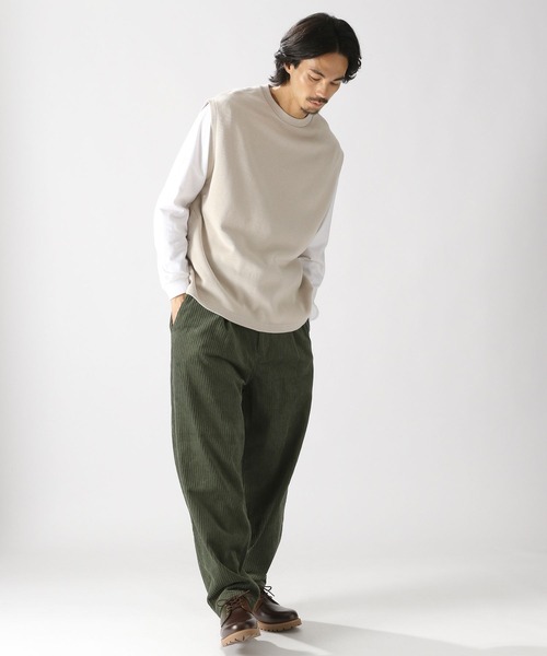 niko and...（ニコアンド）の「ビンテージ加工ベスト（ベスト・メンズ・ネイビー/オレンジ/スモーク・FREE）」の5枚目の写真