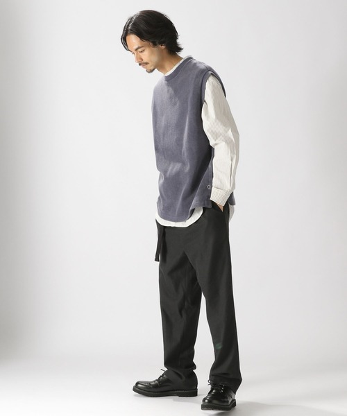 niko and...（ニコアンド）の「ビンテージ加工ベスト（ベスト・メンズ・ネイビー/オレンジ/スモーク・FREE）」の7枚目の写真