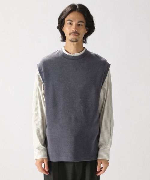 niko and...（ニコアンド）の「ビンテージ加工ベスト（ベスト・メンズ・ネイビー/オレンジ/スモーク・FREE）」の8枚目の写真