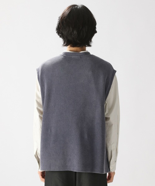 niko and...（ニコアンド）の「ビンテージ加工ベスト（ベスト・メンズ・ネイビー/オレンジ/スモーク・FREE）」の10枚目の写真