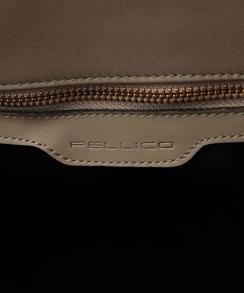 PELLICO（ペリーコ）の「【別注】＜PELLICO＞ NICOLEwithSTRAP（トートバッグ・レディース・ブラック/グレー・FREE）」の7枚目の写真