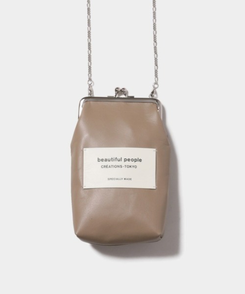 beautiful people(ビューティフルピープル)の「beautiful people clasp pouch 7235511962(その他小物・レディース・ホワイト/ブラック/グレー/ブラウン・FREE)」の4枚目の写真