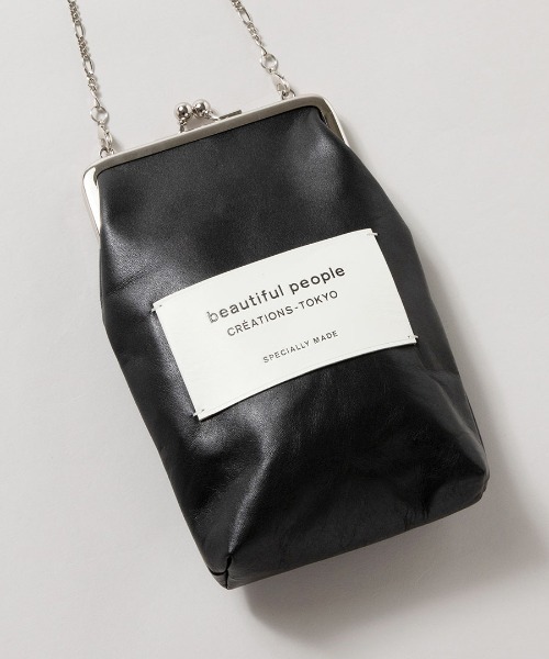 beautiful people(ビューティフルピープル)の「beautiful people clasp pouch 7235511962(その他小物・レディース・ホワイト/ブラック/グレー/ブラウン・FREE)」の7枚目の写真