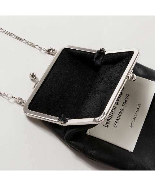 beautiful people(ビューティフルピープル)の「beautiful people clasp pouch 7235511962(その他小物・レディース・ホワイト/ブラック/グレー/ブラウン・FREE)」の10枚目の写真