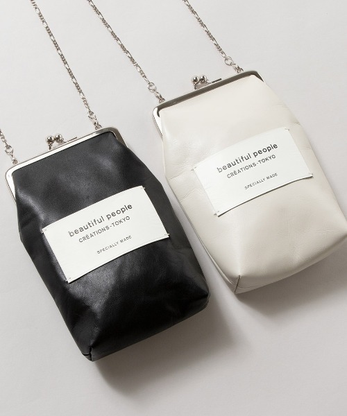 beautiful people(ビューティフルピープル)の「beautiful people clasp pouch 7235511962(その他小物・レディース・ホワイト/ブラック/グレー/ブラウン・FREE)」の8枚目の写真
