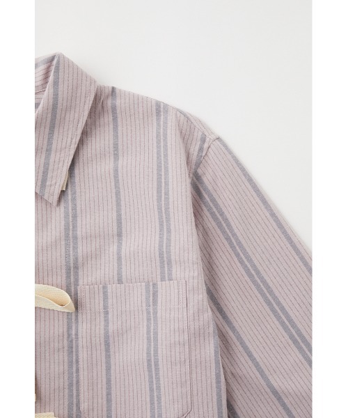 MOUSSY(マウジー)の「TWILL RIBBON LOOSE シャツ(シャツ/ブラウス・レディース・アイボリー/ライトピンク・FREE)」の11枚目の写真