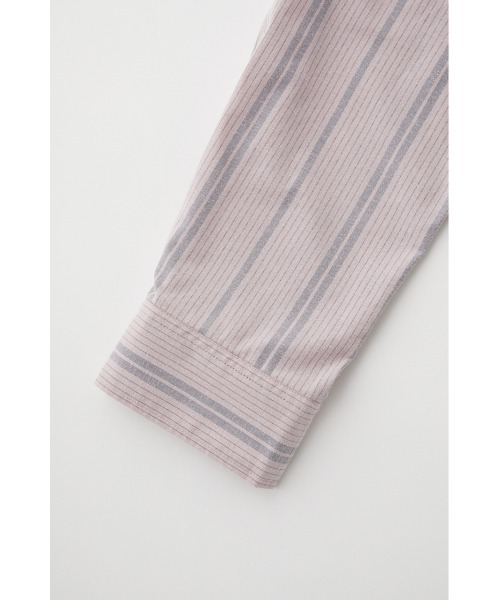 MOUSSY(マウジー)の「TWILL RIBBON LOOSE シャツ(シャツ/ブラウス・レディース・アイボリー/ライトピンク・FREE)」の8枚目の写真