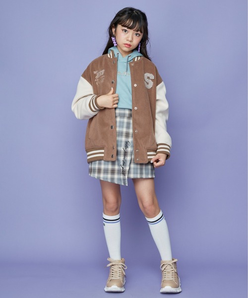 SISTER JENNI(SISTER JENNI)の「ワッペンスタジャン(スタジャン・キッズ・ブラウン/ネイビー/ブラック・130cm/160cm/150cm/140cm)」の22枚目の写真