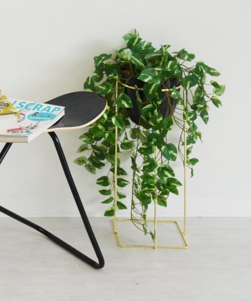 セール】bcl/フェイクグリーン スタンドポット 60cm ポトス 【造花