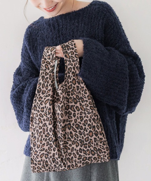 coca（coca）（コカ）の「シャカシャカ・ポケッタブルECOバック（エコバッグ/サブバッグ・レディース・その他1/レオパード/A/B・ONE SIZE）」の3枚目の写真