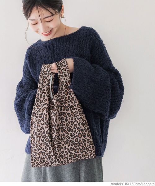 coca（coca）（コカ）の「シャカシャカ・ポケッタブルECOバック（エコバッグ/サブバッグ・レディース・その他1/レオパード/A/B・ONE SIZE）」の9枚目の写真