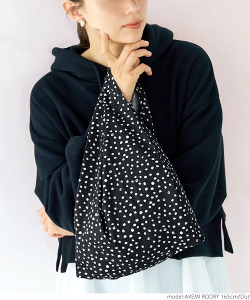 coca（coca）（コカ）の「シャカシャカ・ポケッタブルECOバック（エコバッグ/サブバッグ・レディース・その他1/レオパード/A/B・ONE SIZE）」の6枚目の写真
