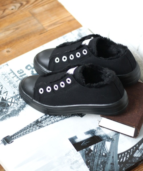 kitson(キットソン)の「kitson / キットソン 3WAYフェイクファースニーカー / hsky(スニーカー・レディース・グレー/ブラック/ベージュ・SMALL/MEDIUM/LARGE/X-LARGE)」の6枚目の写真