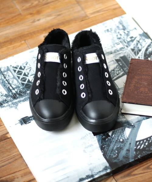 kitson(キットソン)の「kitson / キットソン 3WAYフェイクファースニーカー / hsky(スニーカー・レディース・グレー/ブラック/ベージュ・SMALL/MEDIUM/LARGE/X-LARGE)」の11枚目の写真