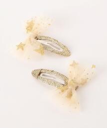 ＜Rockahula Kids＞ ムーンライト BOW クリップ 髪留め