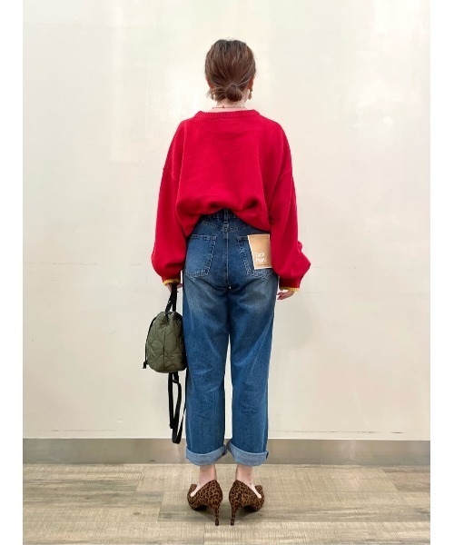 VISION STREET WEAR（ヴィジョンストリートウェア）の「【VISION STREET WEAR】ジャカードロゴニット（ニット/セーター・メンズ・オフホワイト/グリーン/ブルー/ブラック/レッド/イエロー・XL/L/M）」の14枚目の写真