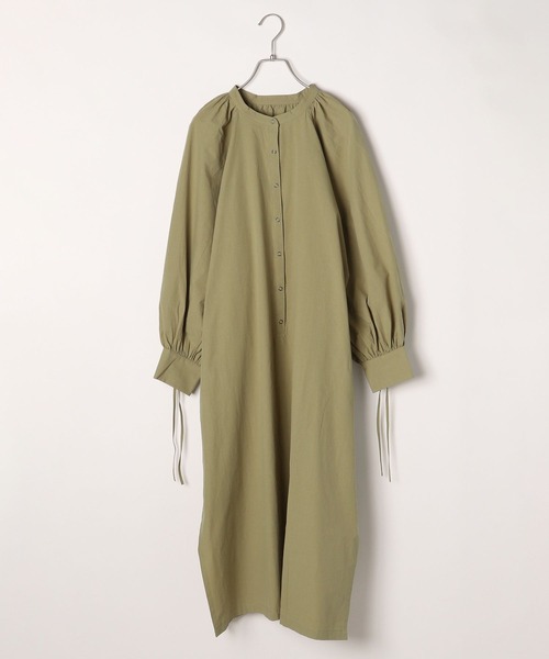 LOWRYS FARM(ローリーズファーム)の「ソデボリュームワンピース 169501(ワンピース・キッズ・オフホワイト/カーキ・150cm/160cm)」の2枚目の写真