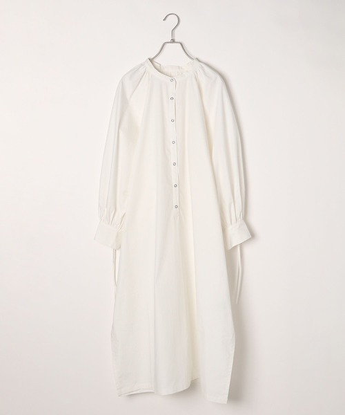 LOWRYS FARM(ローリーズファーム)の「ソデボリュームワンピース 169501(ワンピース・キッズ・オフホワイト/カーキ・150cm/160cm)」の6枚目の写真