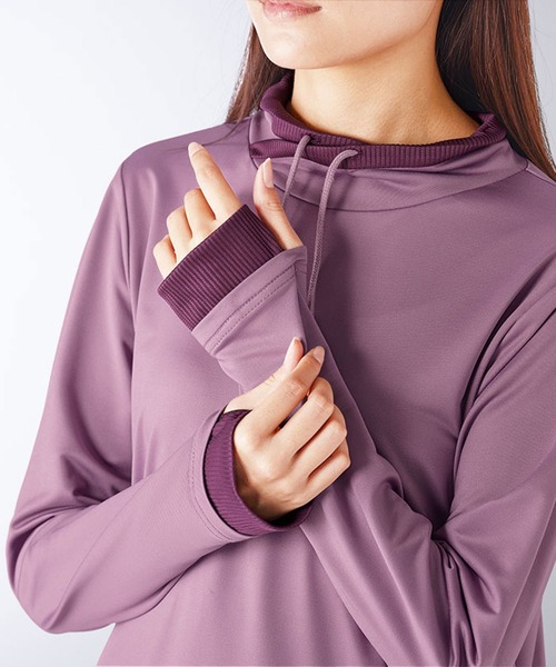 FILA（フィラ）の「FILA 配色ハイネックプルオーバー（スウェット