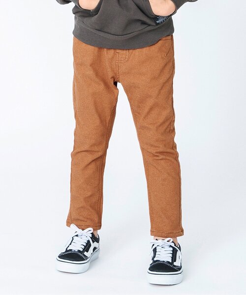 BREEZE（ブリーズ）の「【あったか素材】あったかすぽ軽パンツ 10分丈（その他パンツ・キッズ・その他10/チャコール/オレンジ/カーキ/インディゴブルー・110/100/150/120/140/90/130）」の4枚目の写真