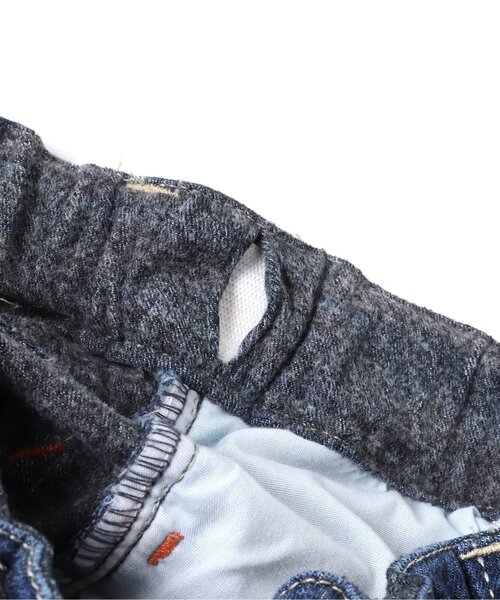 BREEZE（ブリーズ）の「【あったか素材】あったかすぽ軽パンツ 10分丈（その他パンツ・キッズ・その他10/チャコール/オレンジ/カーキ/インディゴブルー・110/100/150/120/140/90/130）」の17枚目の写真