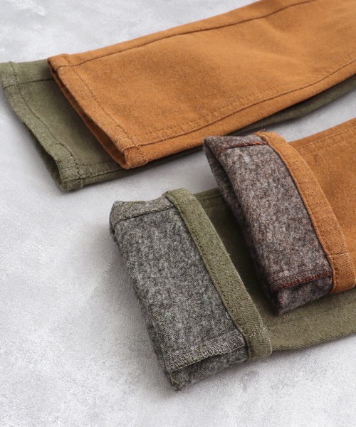 BREEZE（ブリーズ）の「【あったか素材】あったかすぽ軽パンツ 10分丈（その他パンツ・キッズ・その他10/チャコール/オレンジ/カーキ/インディゴブルー・110/100/150/120/140/90/130）」の9枚目の写真