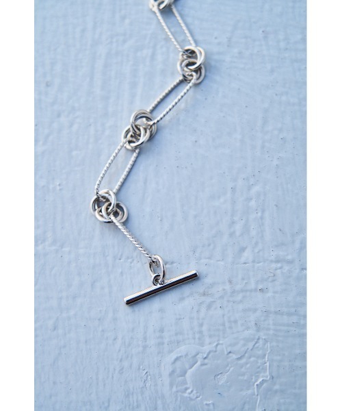 AZUL by moussy（アズールバイマウジー）の「KNOTS CHAIN BRACELET/ノットチェーンブレスレット（ブレスレット・レディース・シルバー/ゴールド系その他・FREE）」の5枚目の写真