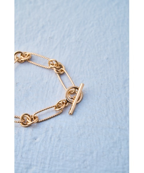 AZUL by moussy（アズールバイマウジー）の「KNOTS CHAIN BRACELET/ノットチェーンブレスレット（ブレスレット・レディース・シルバー/ゴールド系その他・FREE）」の14枚目の写真