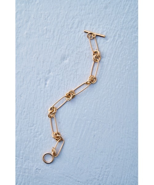 AZUL by moussy（アズールバイマウジー）の「KNOTS CHAIN BRACELET/ノットチェーンブレスレット（ブレスレット・レディース・シルバー/ゴールド系その他・FREE）」の16枚目の写真