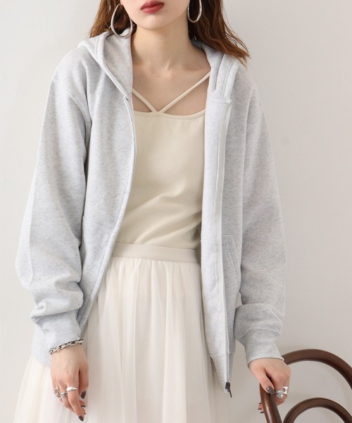 FUNALIVE（ファンアライブ）の「BF2 select ZIPパーカー 裏起毛（パーカー・メンズ・ネイビー/グレー/ライトブラック/ブラック/ホワイト/ブラック系1/ブラック系2/モカ/ホワイト系1/グレー系1/ネイビー系1・M/LL/L/4L/3L）」の18枚目の写真