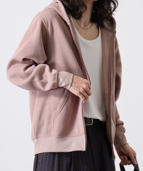 FUNALIVE（ファンアライブ）の「BF2 select ZIPパーカー 裏起毛（パーカー・メンズ・ネイビー/グレー/ライトブラック/ブラック/ホワイト/ブラック系1/ブラック系2/モカ/ホワイト系1/グレー系1/ネイビー系1・M/LL/L/4L/3L）」の22枚目の写真