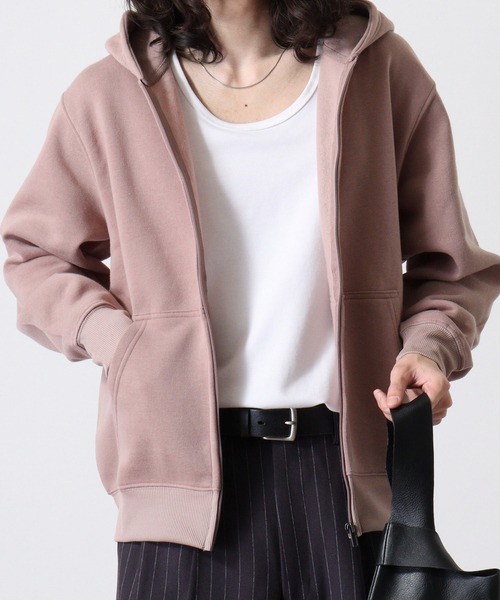 FUNALIVE（ファンアライブ）の「BF2 select ZIPパーカー 裏起毛（パーカー・メンズ・ネイビー/グレー/ライトブラック/ブラック/ホワイト/ブラック系1/ブラック系2/モカ/ホワイト系1/グレー系1/ネイビー系1・M/LL/L/4L/3L）」の21枚目の写真