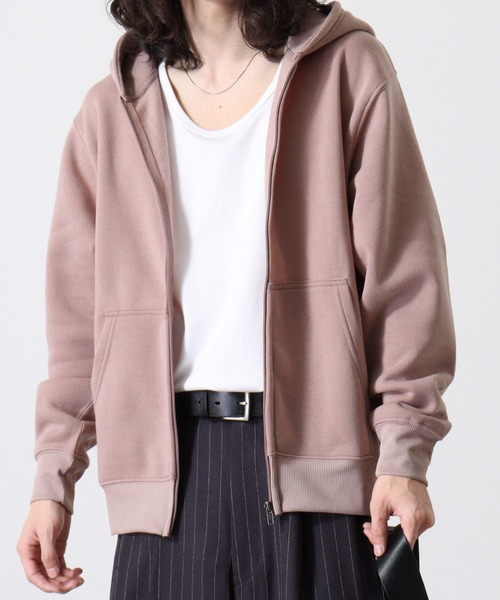 FUNALIVE（ファンアライブ）の「BF2 select ZIPパーカー 裏起毛（パーカー・メンズ・ネイビー/グレー/ライトブラック/ブラック/ホワイト/ブラック系1/ブラック系2/モカ/ホワイト系1/グレー系1/ネイビー系1・M/LL/L/4L/3L）」の20枚目の写真