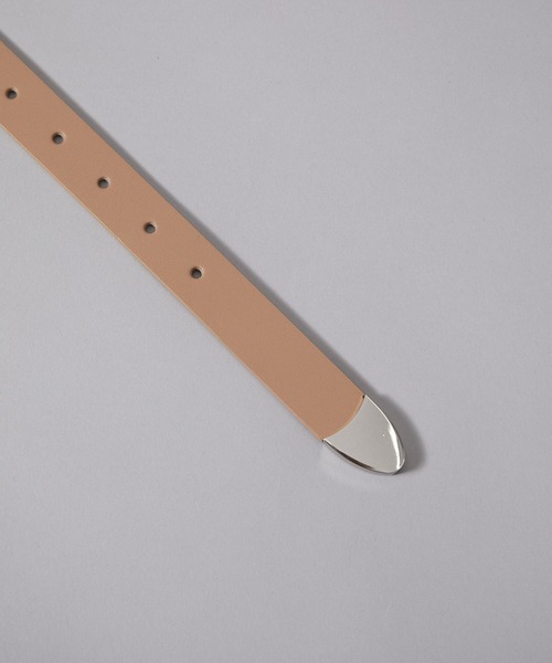 JUNRED（ジュンレッド）の「スムースウエスタンベルト（ベルト・メンズ・チャコールグレー/ベージュ/ブラック・FREE）」の4枚目の写真