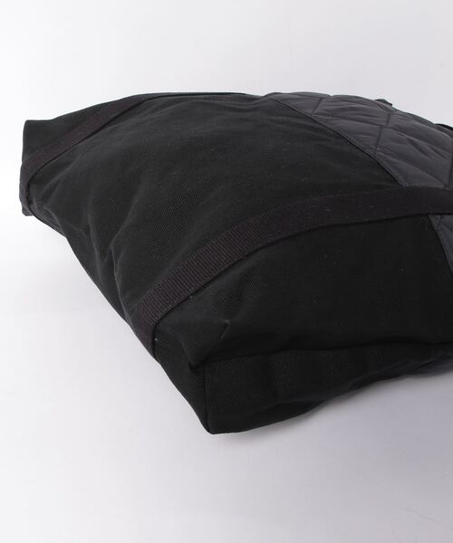 LAVENHAM（ラベンハム）の「SPLIT TOTE BAG UNISEX / スプリット トートバッグ ユニセックス（トートバッグ・レディース・ブラック/オリーブ・ONE SIZE）」の7枚目の写真