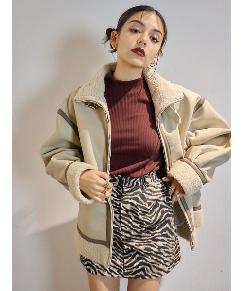 EVRIS（エヴリス）の「ツイルタイトミニスカート（スカート・レディース・ブラック/その他1・SMALL/MEDIUM）」の3枚目の写真