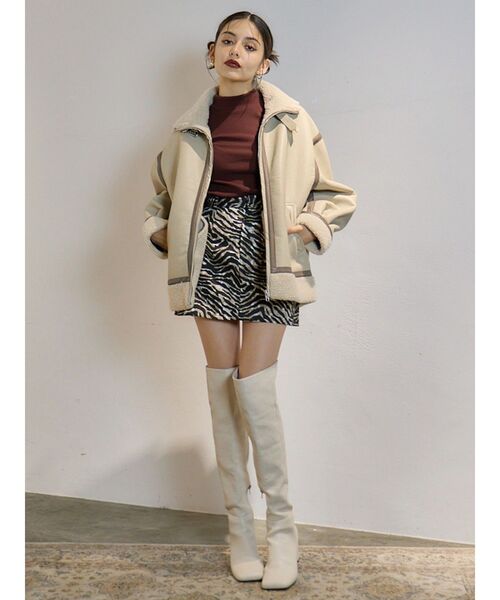 EVRIS（エヴリス）の「ツイルタイトミニスカート（スカート・レディース・ブラック/その他1・SMALL/MEDIUM）」の20枚目の写真