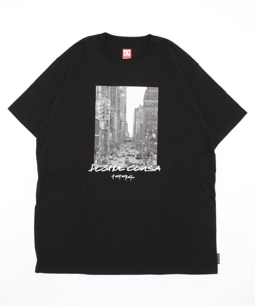 DC SHOES(ディーシーシューズ)の「22 WS PHOTO SS/DC半袖Tシャツ(Tシャツ/カットソー・レディース・ブラック/ホワイト/ベージュ・X-LARGE)」の1枚目の写真