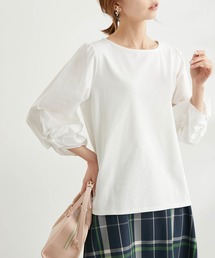 ROPE' PICNIC | リンクコーデ/袖ディティールポンチトップス(Tシャツ/カットソー)